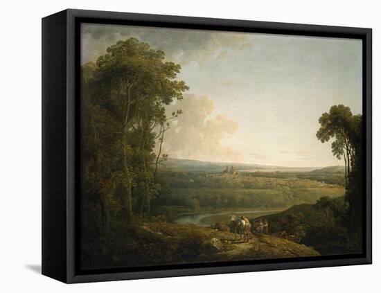 Exeter from Exwick, 1794-Francis Towne-Framed Premier Image Canvas