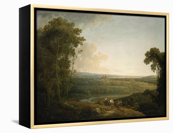 Exeter from Exwick, 1794-Francis Towne-Framed Premier Image Canvas