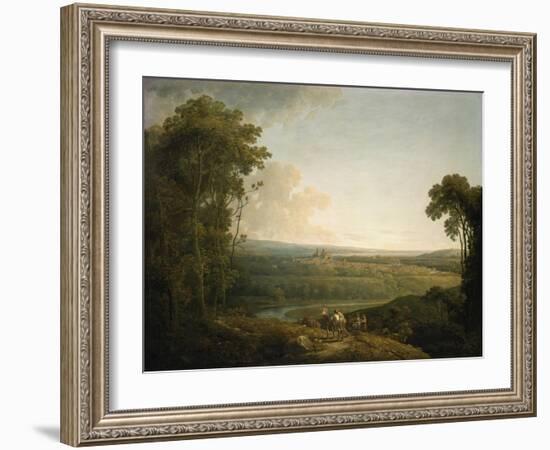 Exeter from Exwick, 1794-Francis Towne-Framed Giclee Print