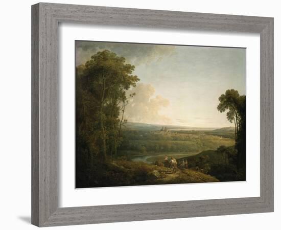 Exeter from Exwick, 1794-Francis Towne-Framed Giclee Print