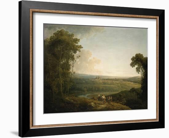 Exeter from Exwick, 1794-Francis Towne-Framed Giclee Print