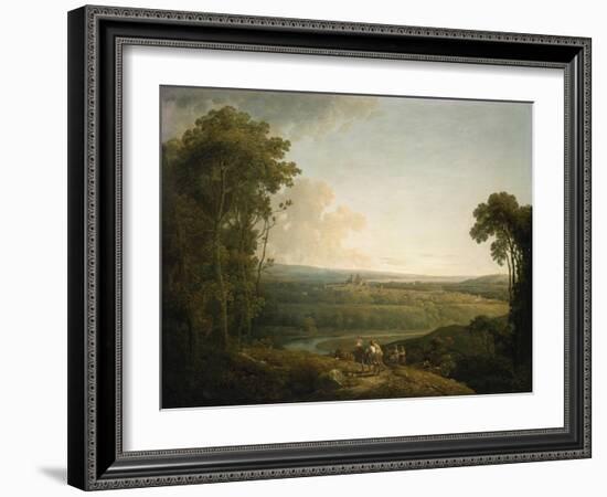 Exeter from Exwick, 1794-Francis Towne-Framed Giclee Print