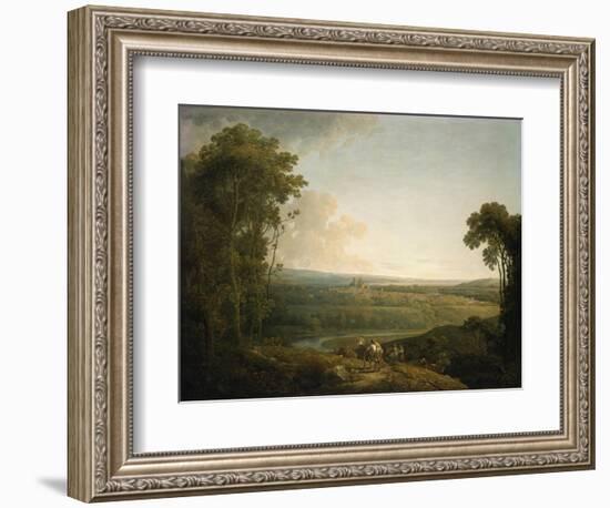 Exeter from Exwick, 1794-Francis Towne-Framed Premium Giclee Print