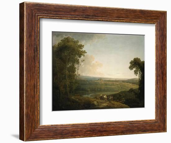 Exeter from Exwick, 1794-Francis Towne-Framed Premium Giclee Print