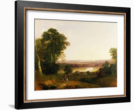 Exeter from Exwick-William Traies-Framed Giclee Print