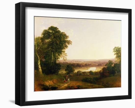 Exeter from Exwick-William Traies-Framed Giclee Print