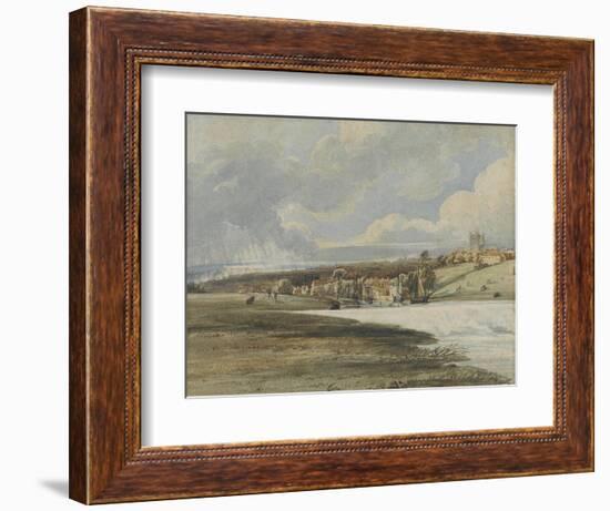 Exeter from Trew's Weir, C.1799-Thomas Girtin-Framed Giclee Print