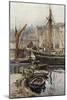 Exeter Quay-Ernest W Haslehust-Mounted Photographic Print