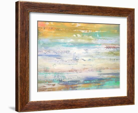 Exhale-Alicia Dunn-Framed Art Print