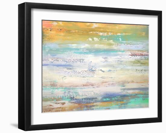 Exhale-Alicia Dunn-Framed Art Print