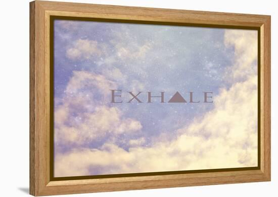 Exhale-Vintage Skies-Framed Premier Image Canvas