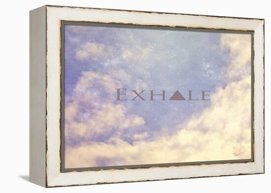 Exhale-Vintage Skies-Framed Premier Image Canvas