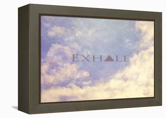 Exhale-Vintage Skies-Framed Premier Image Canvas