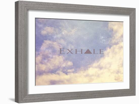 Exhale-Vintage Skies-Framed Giclee Print