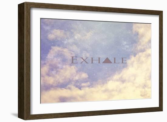 Exhale-Vintage Skies-Framed Giclee Print