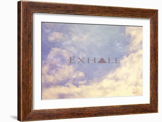 Exhale-Vintage Skies-Framed Giclee Print