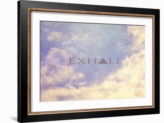 Exhale-Vintage Skies-Framed Giclee Print