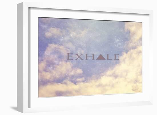 Exhale-Vintage Skies-Framed Giclee Print