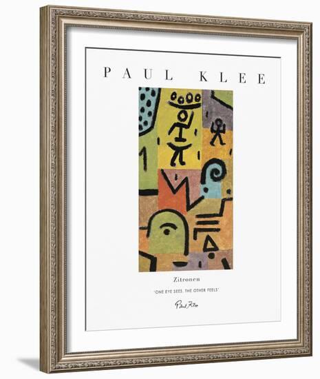 Exhibit - Feel-Paul Klee-Framed Giclee Print