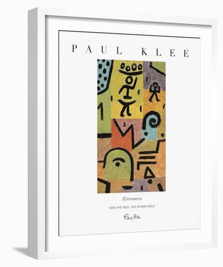 Exhibit - Feel-Paul Klee-Framed Giclee Print