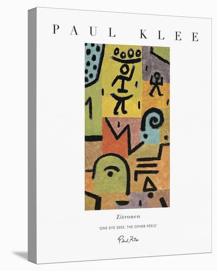 Exhibit - Feel-Paul Klee-Framed Stretched Canvas