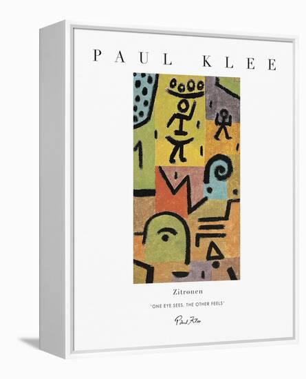 Exhibit - Feel-Paul Klee-Framed Stretched Canvas