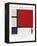 Exhibit - Intuition-Piet Mondrian-Framed Stretched Canvas