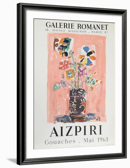 Exhibition Galerie Romanet 2-Paul Augustin Aizpiri-Framed Collectable Print