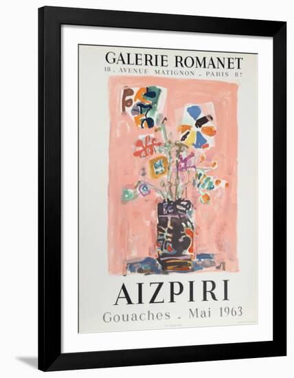 Exhibition Galerie Romanet 2-Paul Augustin Aizpiri-Framed Collectable Print