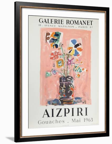 Exhibition Galerie Romanet 2-Paul Augustin Aizpiri-Framed Collectable Print