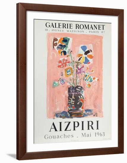 Exhibition Galerie Romanet 2-Paul Augustin Aizpiri-Framed Collectable Print