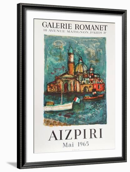 Exhibition Galerie Romanet-Paul Augustin Aizpiri-Framed Collectable Print