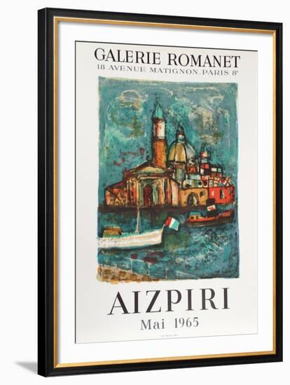 Exhibition Galerie Romanet-Paul Augustin Aizpiri-Framed Collectable Print