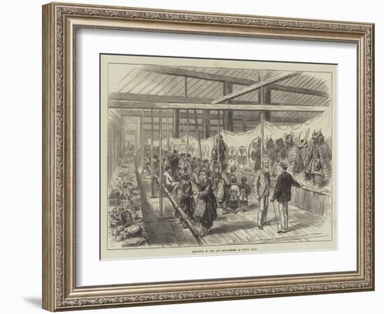 Exhibition of Arts and Manufactures at Kiyoto, Japan-null-Framed Giclee Print