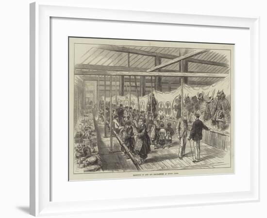 Exhibition of Arts and Manufactures at Kiyoto, Japan-null-Framed Giclee Print