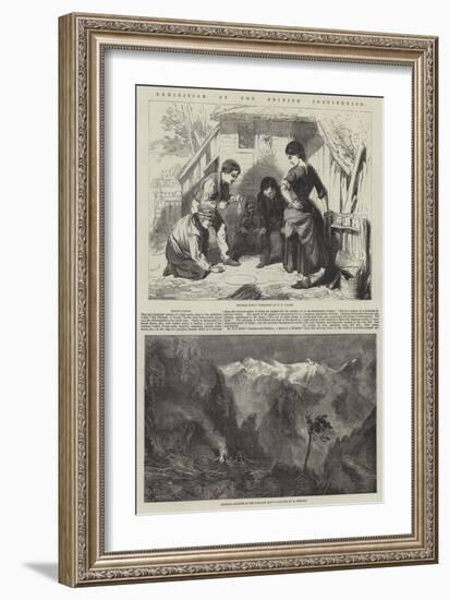 Exhibition of the British Institution-William Henry Knight-Framed Giclee Print