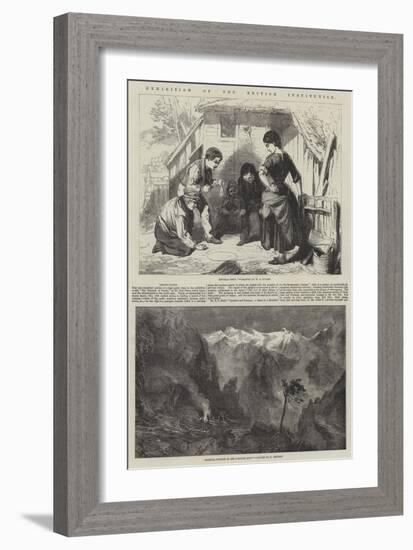 Exhibition of the British Institution-William Henry Knight-Framed Giclee Print