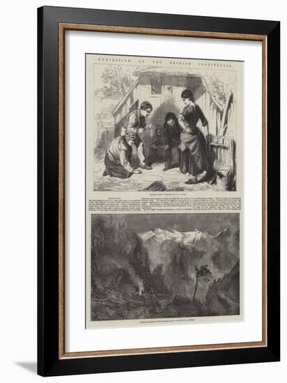 Exhibition of the British Institution-William Henry Knight-Framed Giclee Print