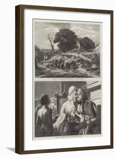 Exhibition of the British Institution-null-Framed Giclee Print