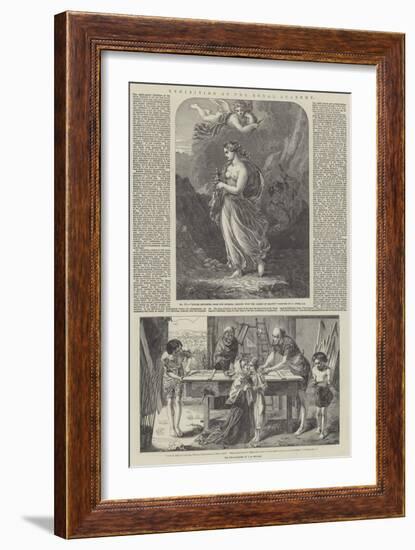 Exhibition of the Royal Academy-Thomas Uwins-Framed Giclee Print