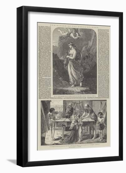 Exhibition of the Royal Academy-Thomas Uwins-Framed Giclee Print