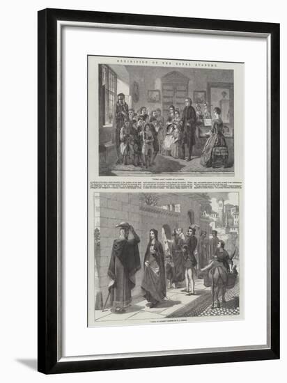 Exhibition of the Royal Academy-Alfred Rankley-Framed Giclee Print