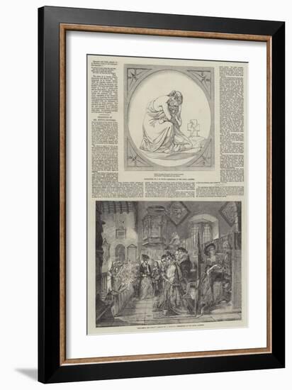 Exhibition of the Royal Academy-Alfred Rankley-Framed Giclee Print