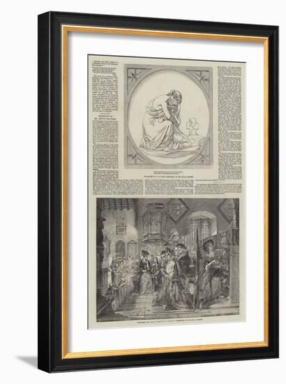 Exhibition of the Royal Academy-Alfred Rankley-Framed Giclee Print