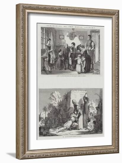 Exhibition of the Royal Academy-Alfred Rankley-Framed Giclee Print