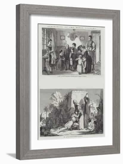 Exhibition of the Royal Academy-Alfred Rankley-Framed Giclee Print