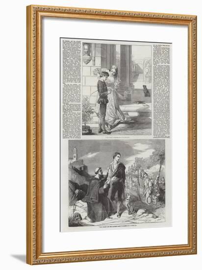 Exhibition of the Royal Academy-null-Framed Giclee Print