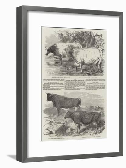 Exhibition of the Royal Agricultural Society of England-Harrison William Weir-Framed Giclee Print