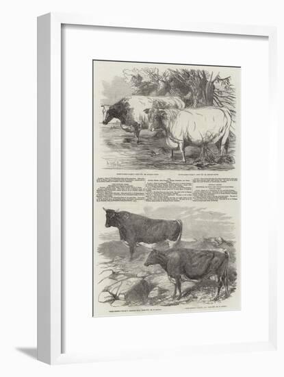 Exhibition of the Royal Agricultural Society of England-Harrison William Weir-Framed Giclee Print
