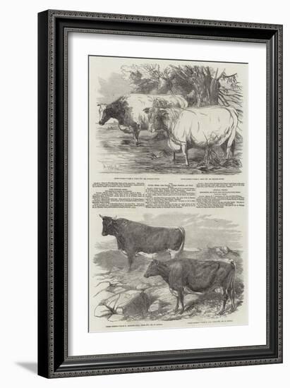 Exhibition of the Royal Agricultural Society of England-Harrison William Weir-Framed Giclee Print